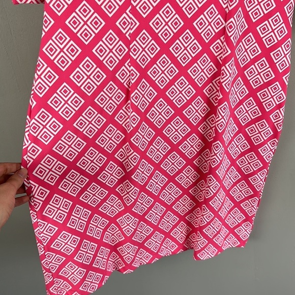 Katherine Way Pressed Flowers Pink And White Dress Size XS - Picture 13 of 13